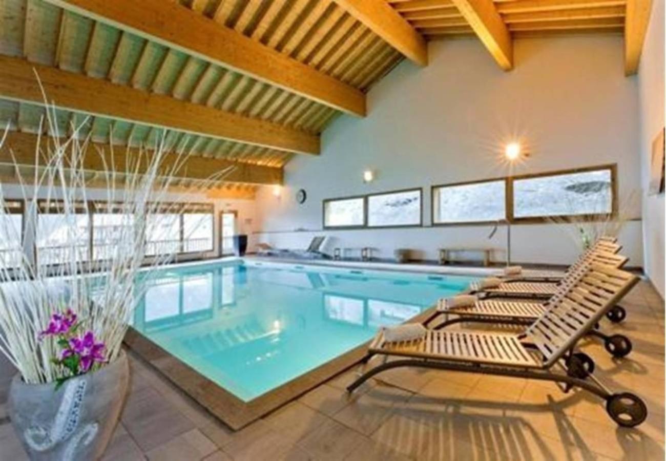 Appartements 3 Vallees, Piscine Et Sauna Orelle Exteriör bild