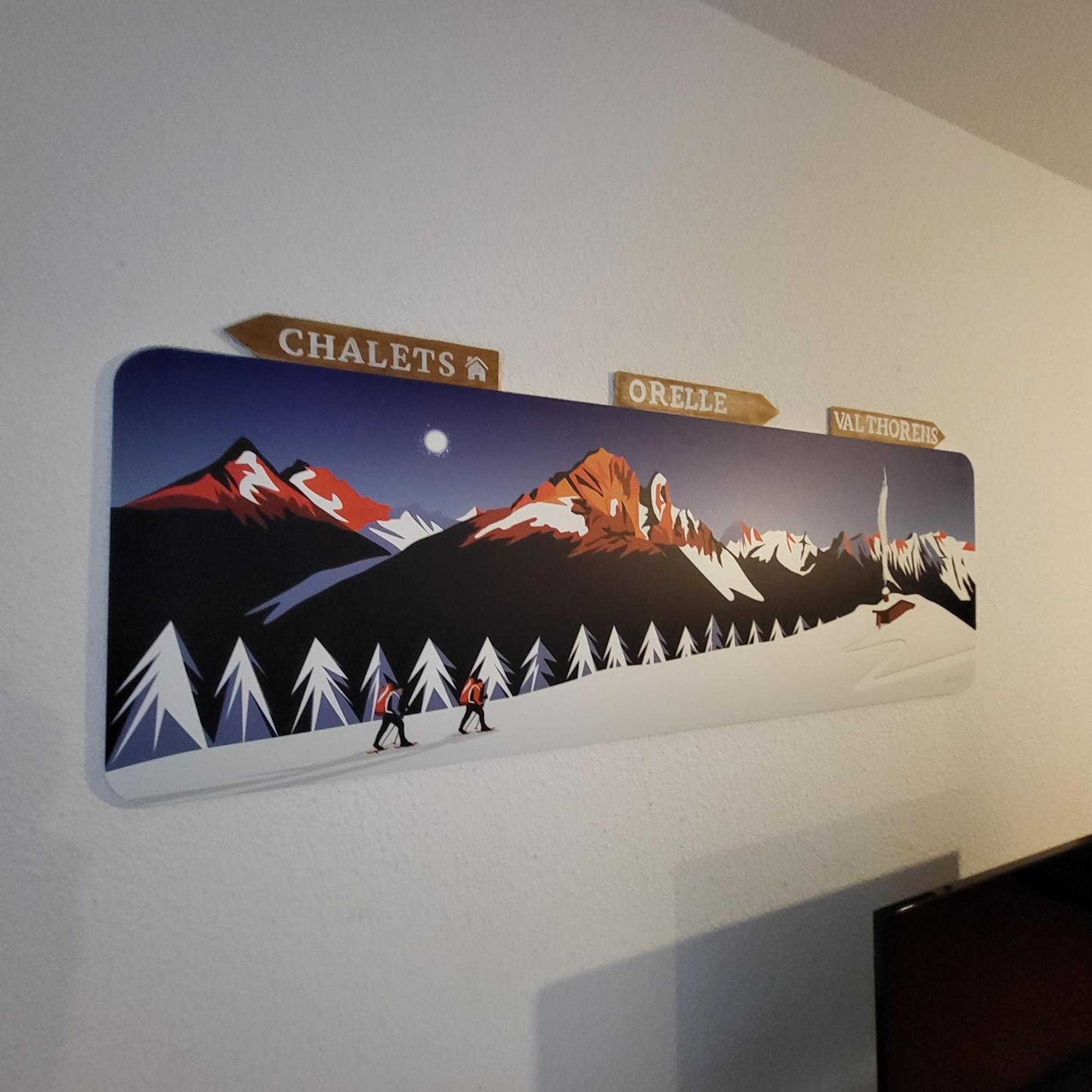 Appartements 3 Vallees, Piscine Et Sauna Orelle Rum bild